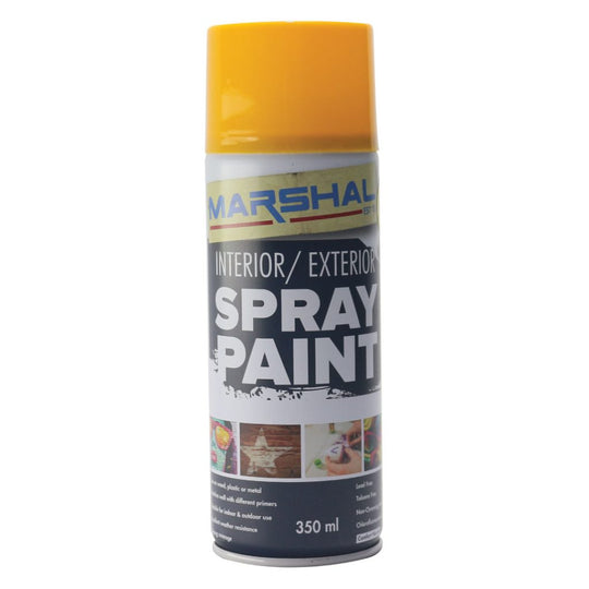 SPRAY PAINT SUNSHINE YELLOW 350ml 1111M MARSHAL
