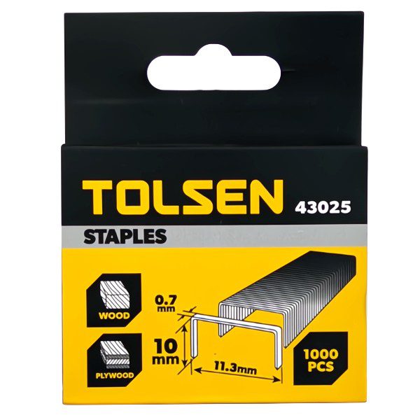 STAPLES 10mm TOL43025 TOLSEN