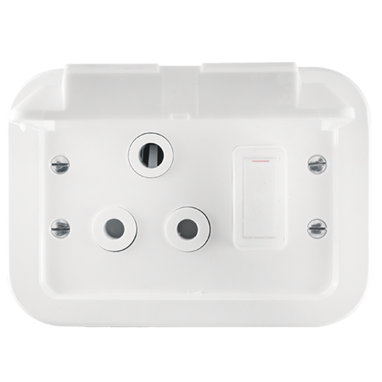 Socket Single Industrial 4x2 Crabtree