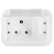 Socket Single Industrial 4x2 Crabtree