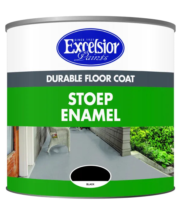 Stoep Paint Black Excelsior 1L