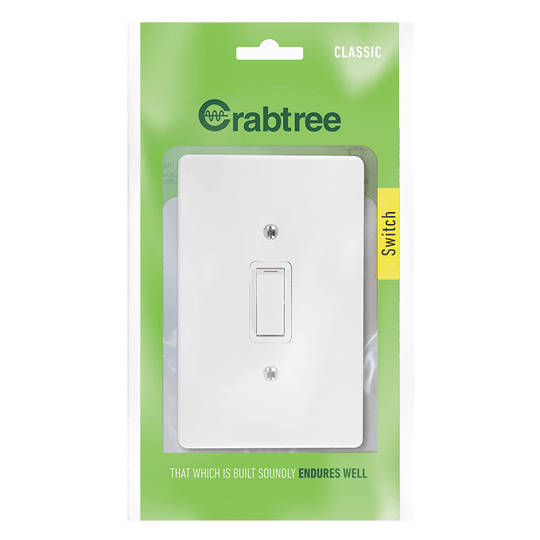 Switch 1L 1Way Crabtree