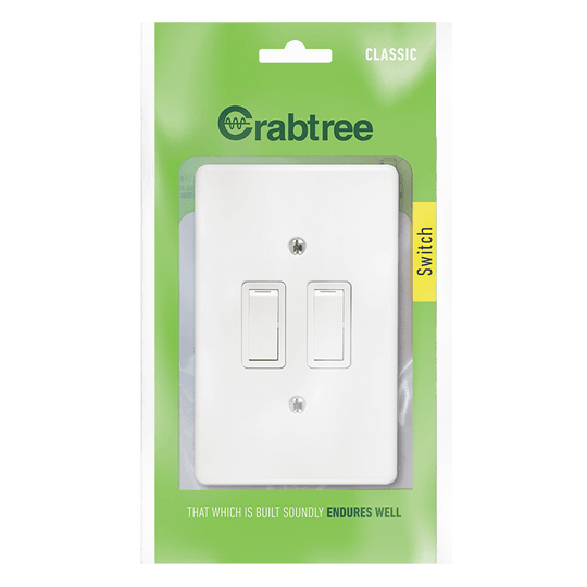 Switch 2L 1Way Crabtree