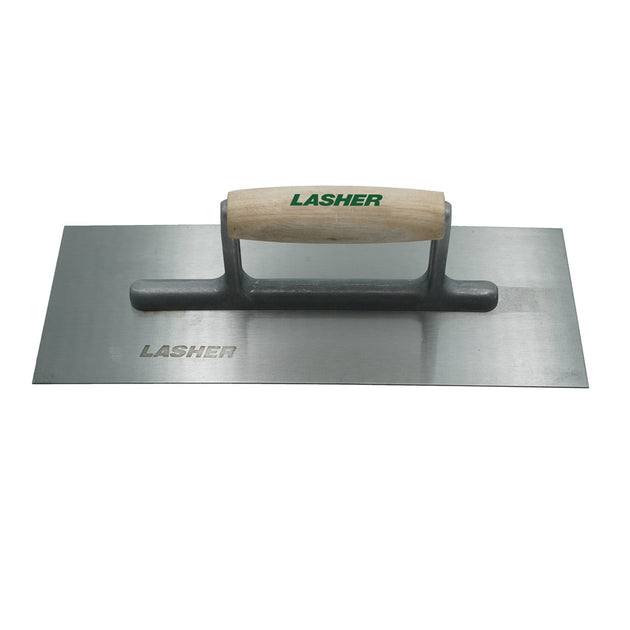TROWEL PLASTER 280mm WOODEN HANDLE FG10080 LASHER