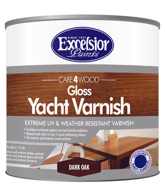 Varnish Yacht Dark Oak Excelsior 1L EXCWVDO1
