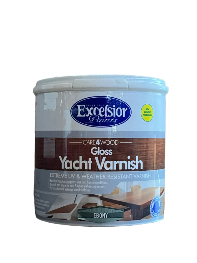Varnish Yacht Ebony Excelsior 1L EXCWVEB1