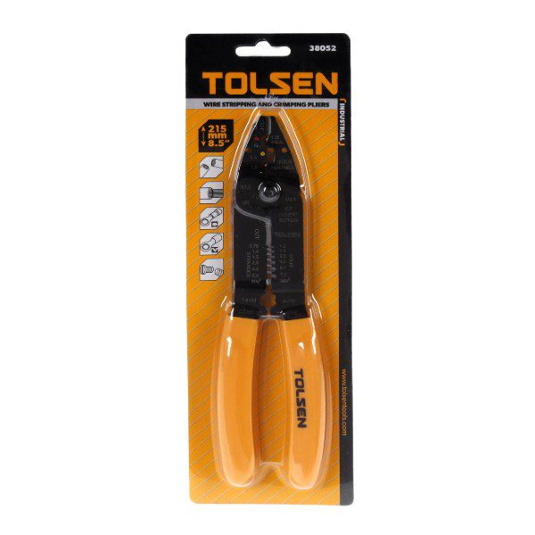 WIRE STRIP & CRIMPER 215mm TOL38052 TOLSEN