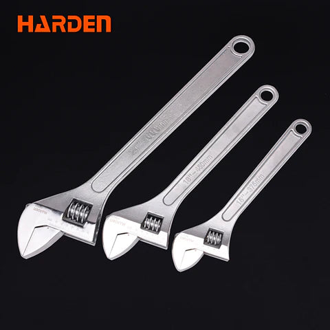 ADJUSTABLE WRENCH (8") 200mm HARDEN