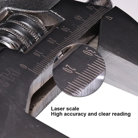 ADJUSTABLE WRENCH (8") 200mm HARDEN