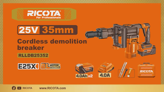 Ricota Demolition Breaker 16J 25V Kit RLLDB25352