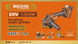 Ricota 25V Angle Grinder 115mm Kit RLAG2511512