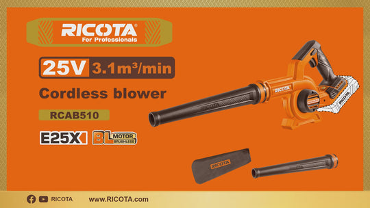 Ricota Blower 25V (tool only) RCAB510 video